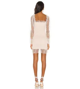 Alice McCall After Dark Mini Dress in Soft Shell Pink Size 8  for rent on The Volte - image 3
