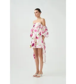 Aje Incarnation Mini Dress Fresh Flora Size AU 12 for rent on The Volte - image 1