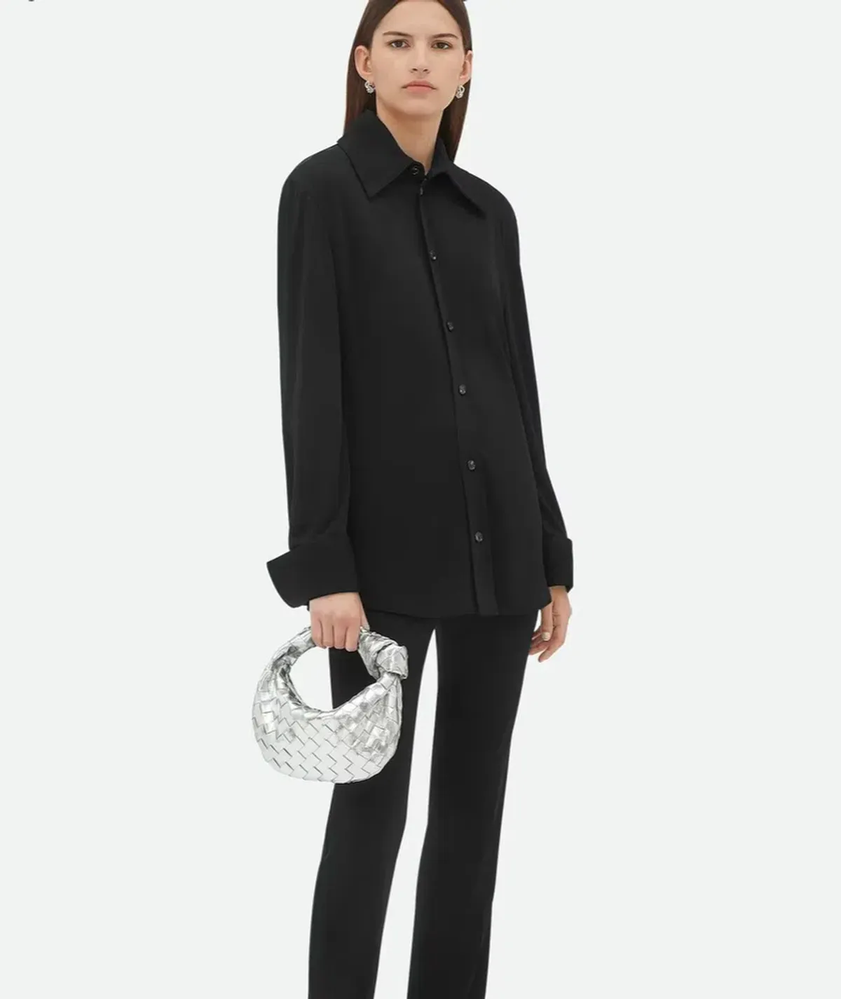 Bottega Veneta Jodie Mini Bag Silver - Image 2