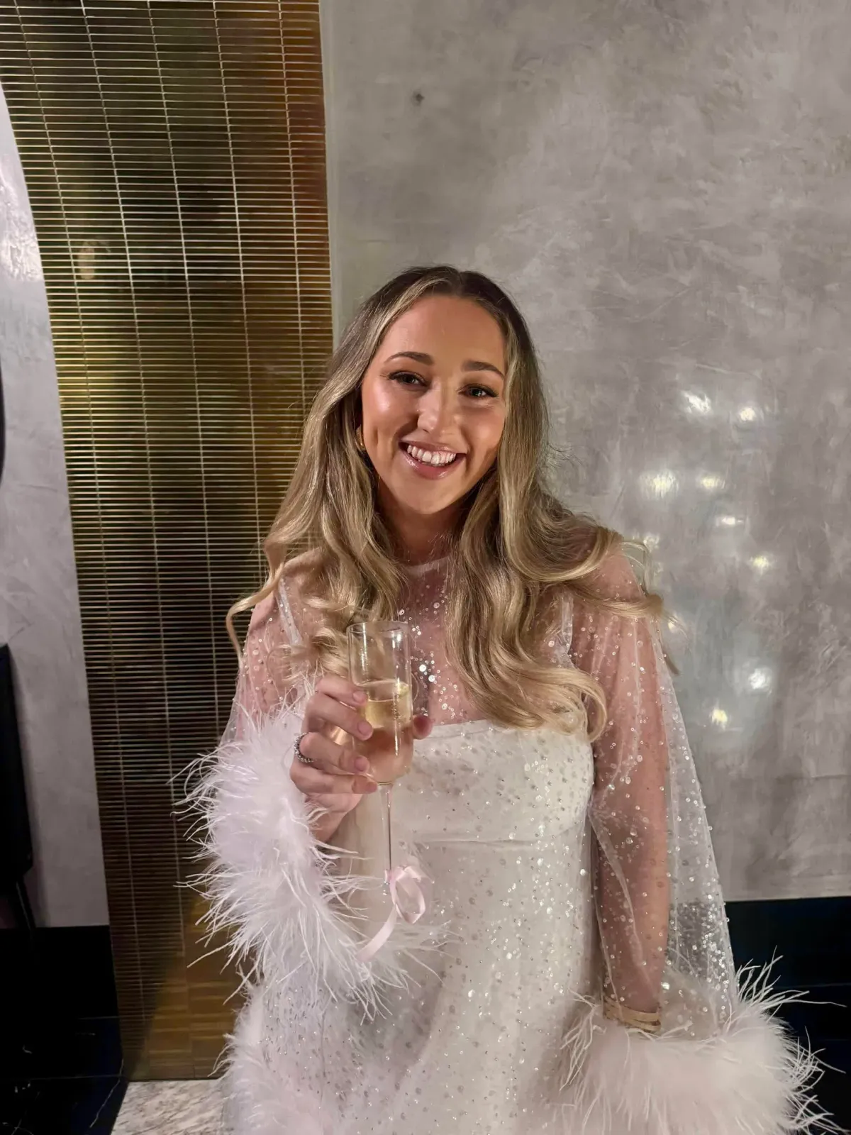 Mode & Affaire GiGi Feather Dress - Image 3