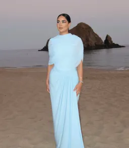 Deme by Gabriella Jasmine gown blue size xs  for rent on The Volte - image 1