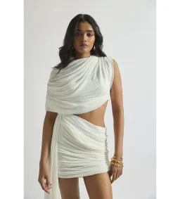 Deme By Gabriella Adelina Mini Dress White Size XS / AU 6 for rent on The Volte - image 4