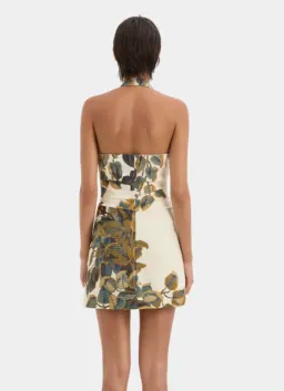Evalita Halter Mini Dress Print 10 for rent on The Volte - image 2