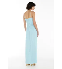 Manning Cartell Double Time Pleat Maxi Dress Acqua Spritz Size XS / AU 6 for rent on The Volte - image 2