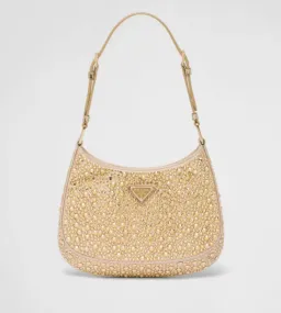 Prada Cleo Crystal Gold Bag for rent on The Volte - image 1
