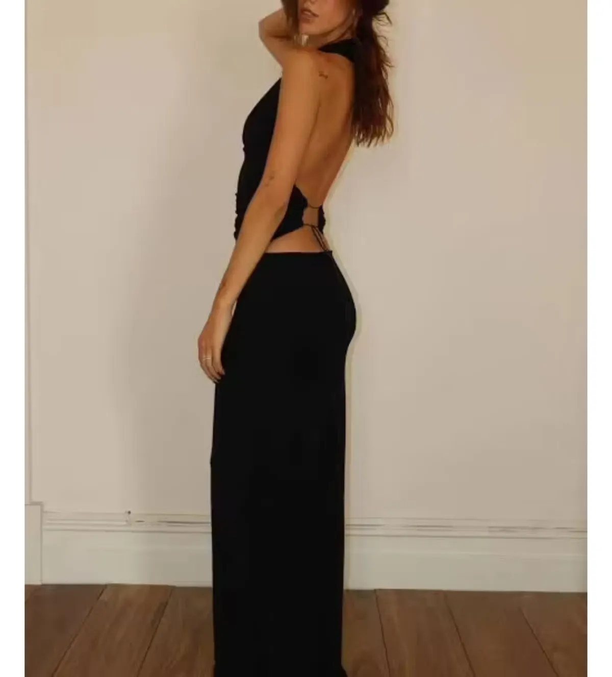 Deconduarte Astor Maxi Dress Black Size XS / Size AU 6 - Image 2