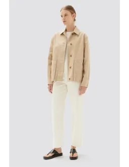 Assembly Label Madison Jacket Light Khaki Size AU 10 for rent on The Volte - image 2