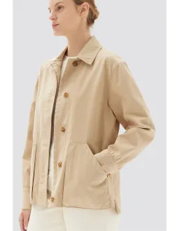 Assembly Label Madison Jacket Light Khaki Size AU 10 for rent on The Volte - image 3