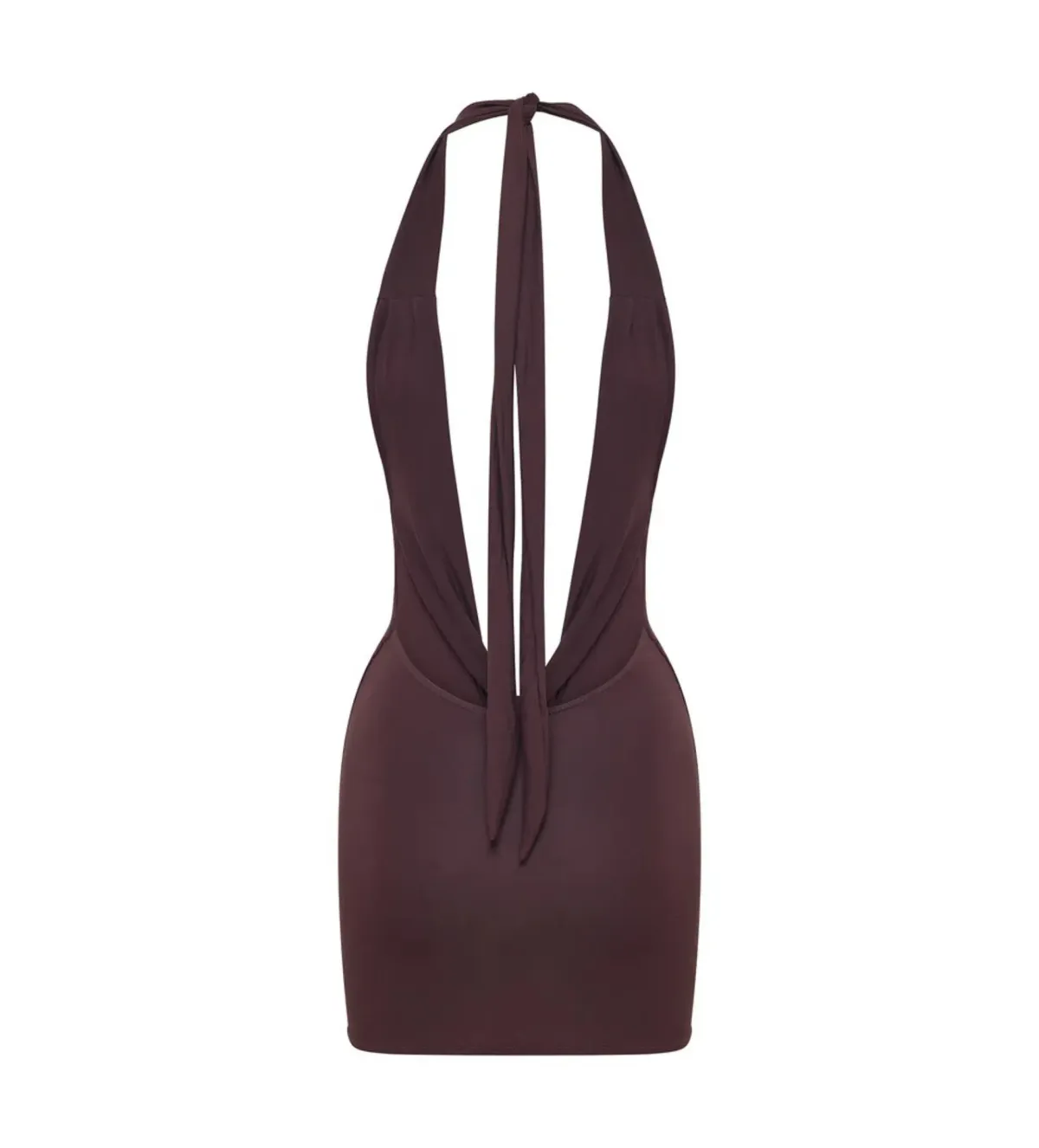 Saboa Bembé Mini Dress Espresso Size S/AU 8 - Image 3