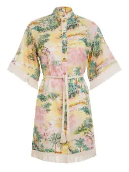 Zimmermann Vacay Short Sleeve Dress Size 1 / AU 10 for rent on The Volte - image 1