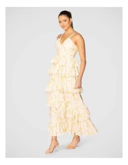 Pilgram Odette Maxi Dress Floral Size 18 for rent on The Volte - image 2