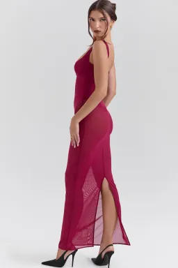 House of CB Robina Dress Red Maxi Size S / AU 8 for rent on The Volte - image 3