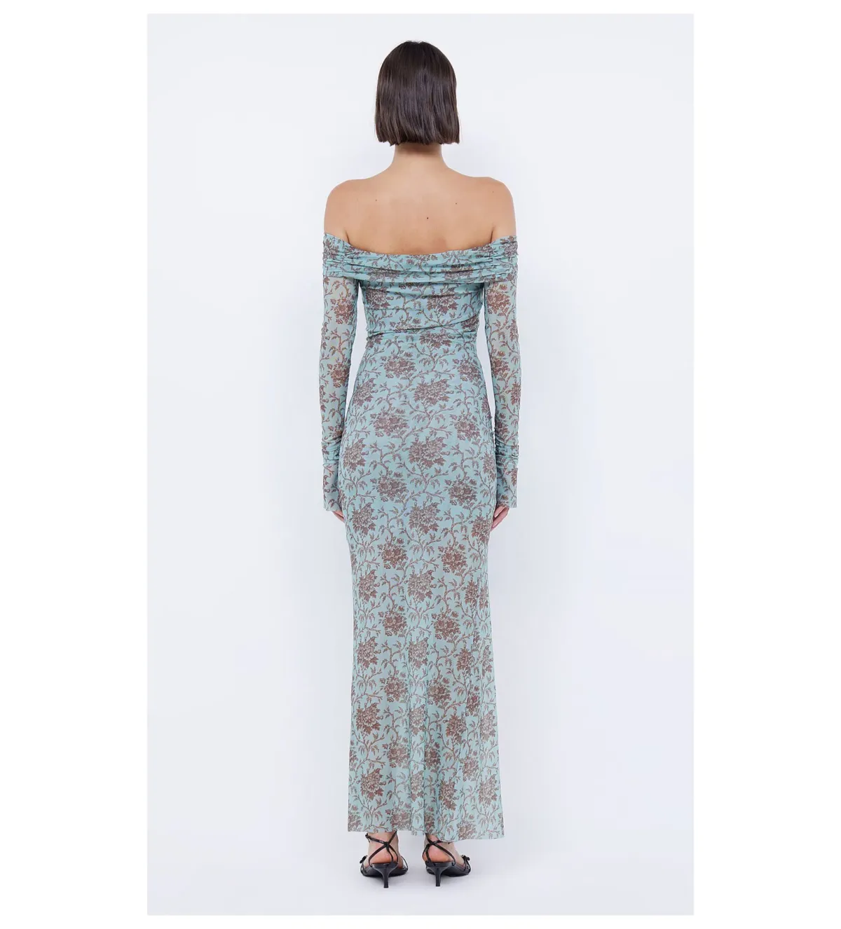 Bec and Bridge Twiggy Long Sleeve in Juniper Floral Size AU 10 - Image 5