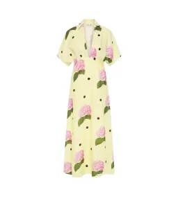 Palm Noosa Jasmine Dress Yellow Floral Size 8 for rent on The Volte - image 5