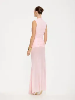 Effie Kats Roza Maxi Dress In Petal Pink Size M/AU 10 for rent on The Volte - image 10