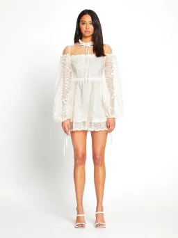 Alice McCall Moonstruck Playsuit Creme Size 8 for rent on The Volte - image 1