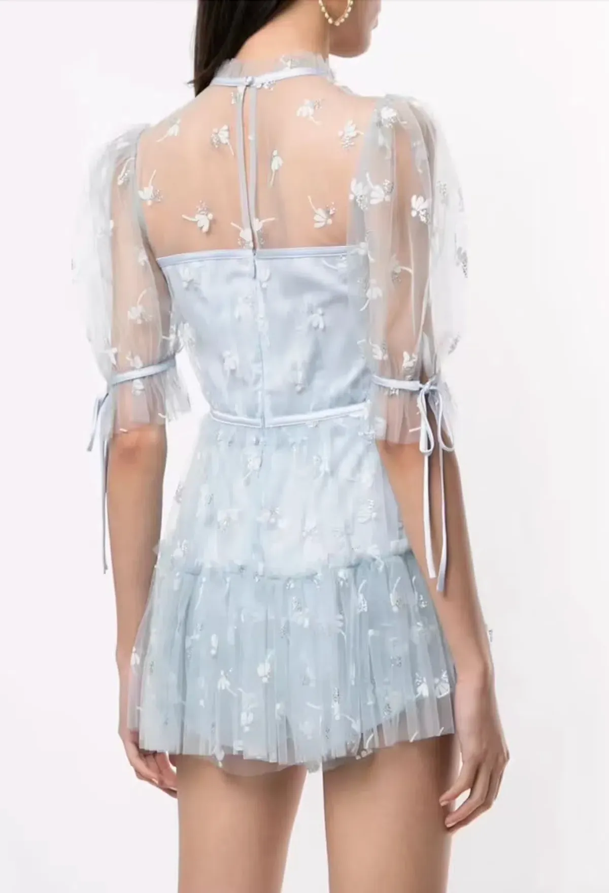 Alice McCall Lovers Playsuit Size 8 Blue - Image 3