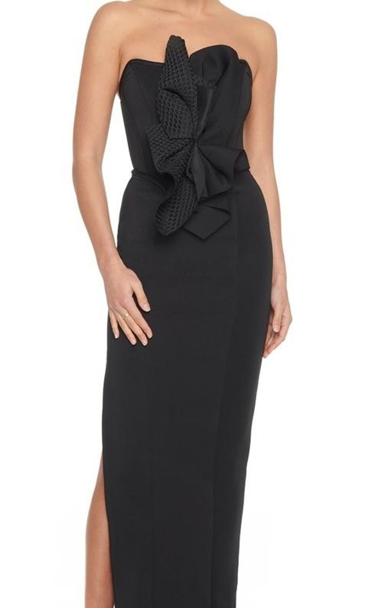 Eliya The Label Louisa Dress Black Size 8 - Image 1