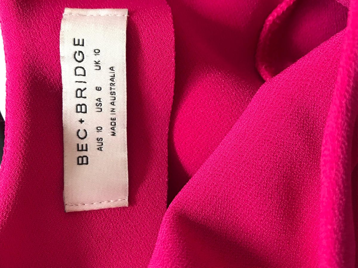 Bec & Bridge Hibiscus Islands Midi Dress Size 10 - Image 7