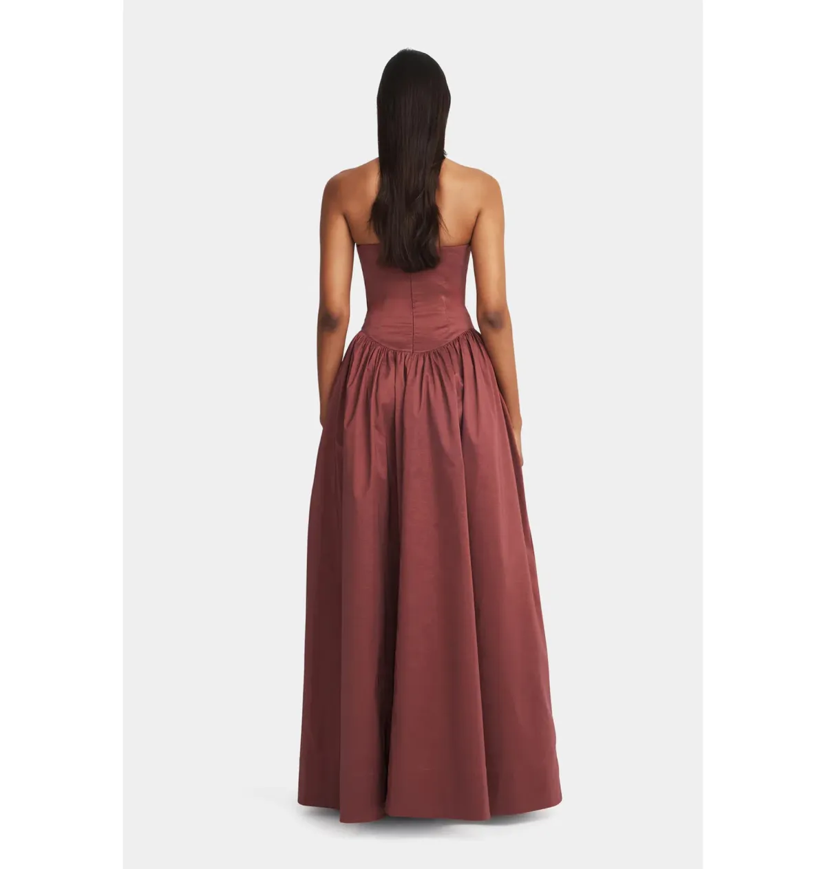 Hansen & Gretel Audrey Gown Pinot Size S / AU 8 - Image 4