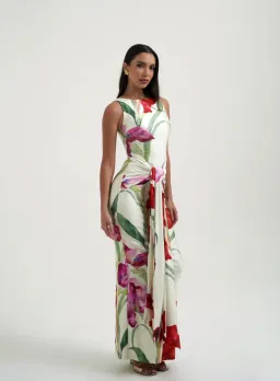 Sydney Lane Skye Wrap Maxi Dress Print Size S / AU 8 for rent on The Volte - image 2