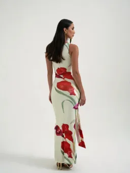 Sydney Lane Skye Wrap Maxi Dress Print Size S / AU 8 for rent on The Volte - image 4