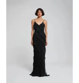 Rat & Boa Selena Dress Black Size Medium / AU 10 for rent on The Volte - image 1