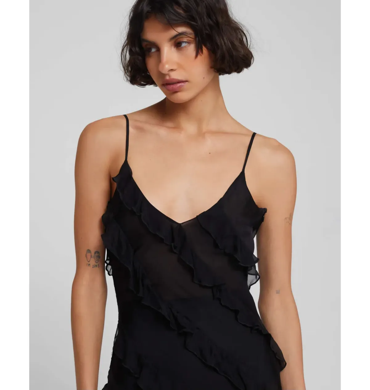 Rat & Boa Selena Dress Black Size Medium / AU 10 - Image 2