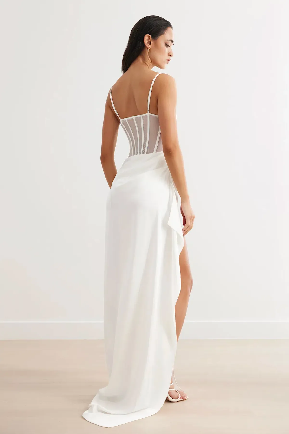 Studio Minc Studio Lexi Estelle Maxi Dress White Size 10 - Image 2