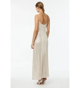 Manning Cartell High Voltage Slip Dress in Silver Sequin Size XXS / AU 4 for rent on The Volte - image 3