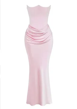 House Of Cb Pink Persephone Dress Size 10 for rent on The Volte - image 3