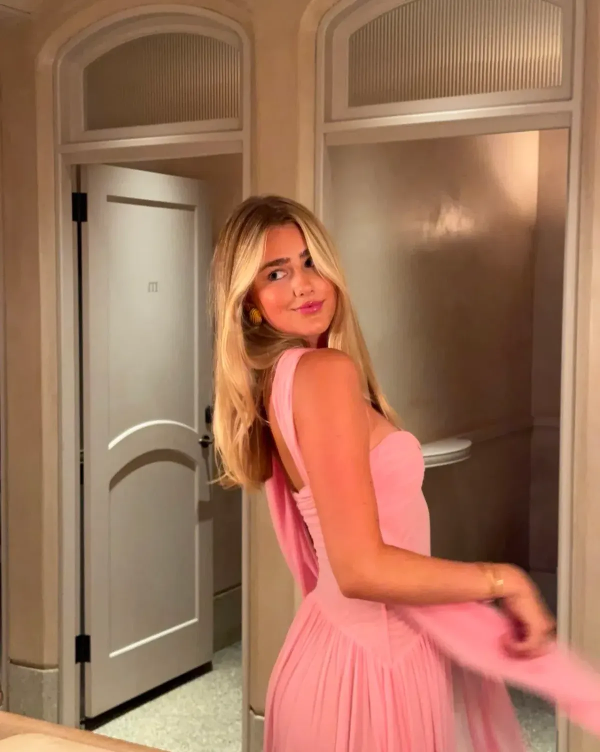 Raphaella Santana Ophelia Dress in Pink Size XS / AU 6 - Image 5