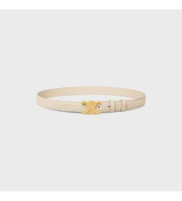 Celine Triomphe Belt in Pampa 2.5 CM in Size 80 for rent on The Volte - image 1