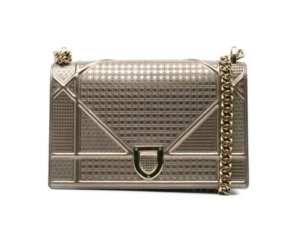 Dior Diorama Gold Bag - Image 1