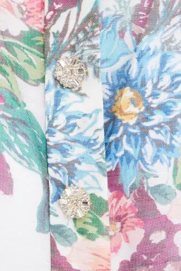 Zimmermann Matchmaker Floral Body Shirt Size 8/0 for rent on The Volte - image 2