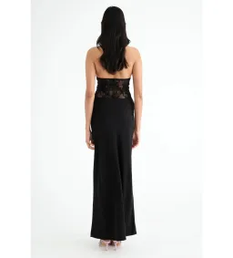 Benni Miko Maxi Dress in Black Size 6 for rent on The Volte - image 3
