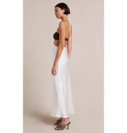 Bec and Bridge Nadia Cut Out Midi Dress White Size 8 for rent on The Volte - image 2