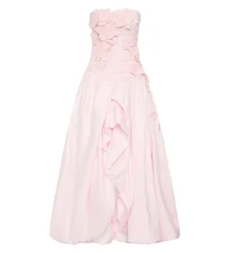 Aje Splendour Flower Gown in Pink Size AU 6 for rent on The Volte - image 3