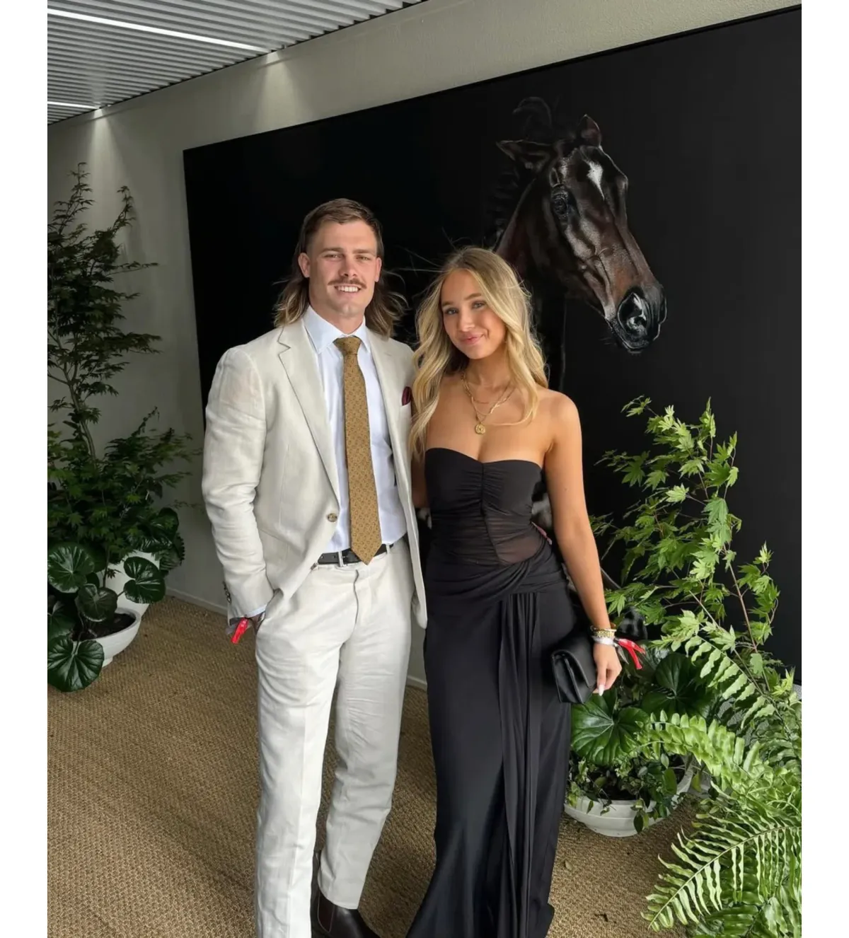 Bec & Bridge Noemi Strapless Gown Black Size AU 6 - Image 2