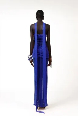 Khanums Kesca Dress in Blue Size S / AU 8 for rent on The Volte - image 2