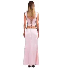 I am Delilah Valerie Corset and Maxi Skirt Set Petal Size S/AU 8 for rent on The Volte - image 3