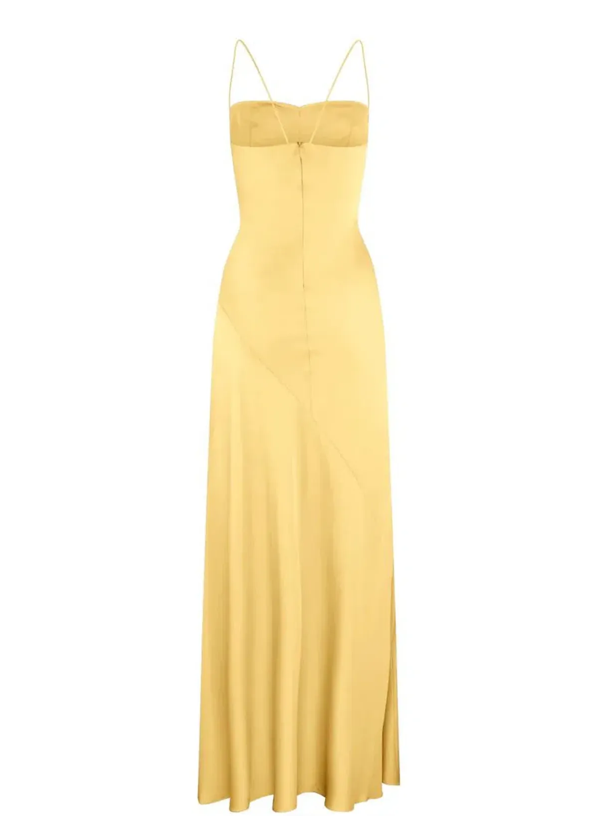 HNTR the Label Gaia Gown in Gold Sun Size S/AU8 - Image 3