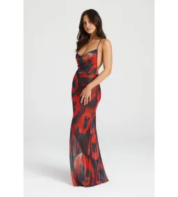 Sasha Therese Serene Maxi Dress Red Size AU 10 for rent on The Volte - image 2