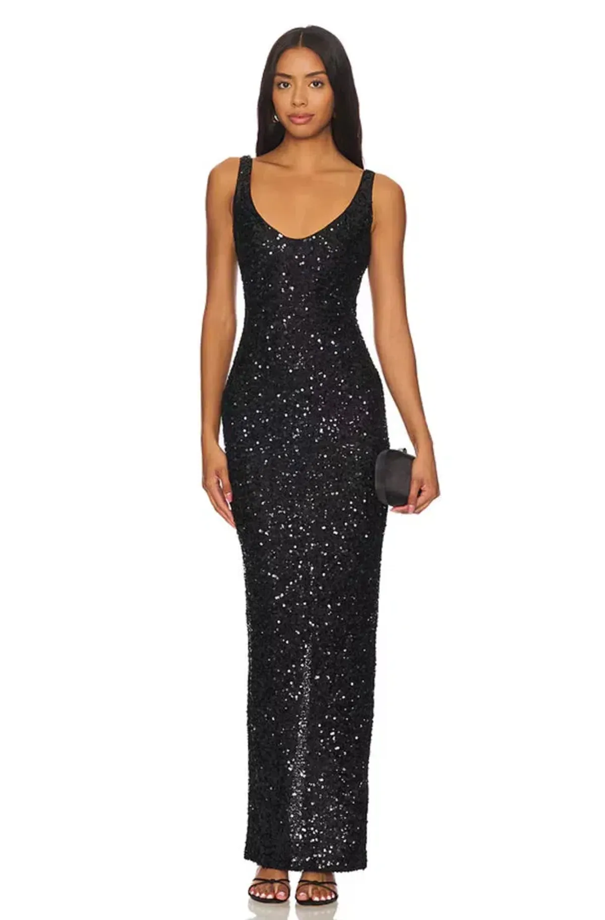 Nbd Janhvi Maxi Dress Black Size AU 10 - Image 1