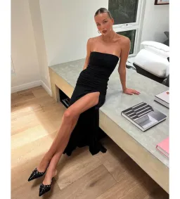 Mode Mila Remi Maxi Dress in Black Size M / AU 10 for rent on The Volte - image 1