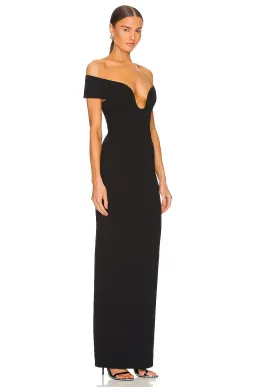 Solace London Marlowe Maxi Black Size AU 4 for rent on The Volte - image 2