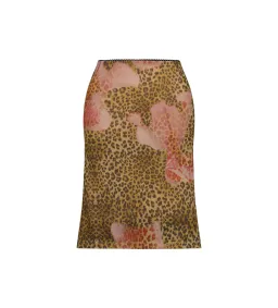 With Harper Lu Camisole and Midi Skirt Mesh Leopard Set Size S/AU 8 for rent on The Volte - image 7