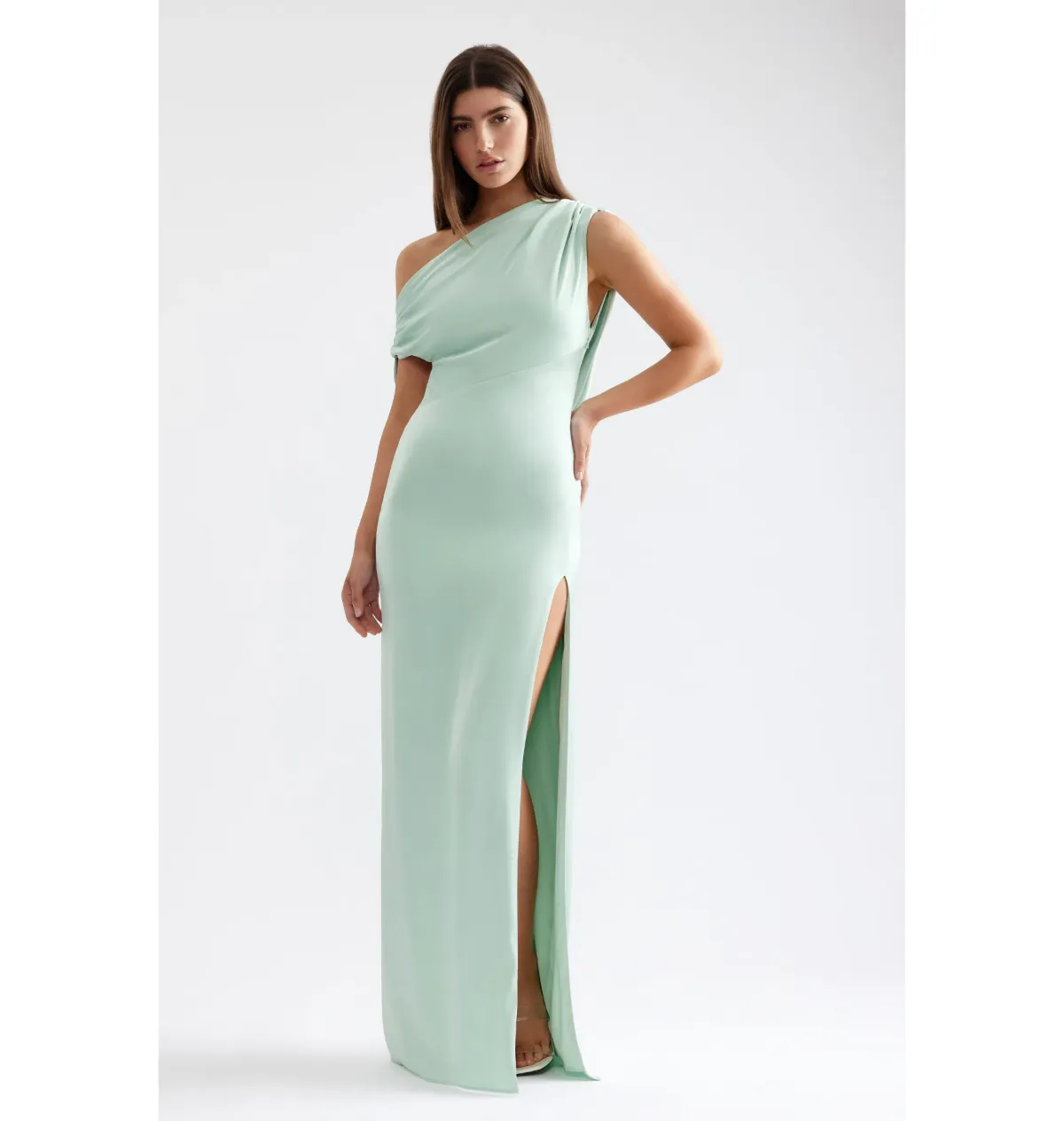 Lexi Jayne Maxi Dress in Mint Size AU 6 - Image 1