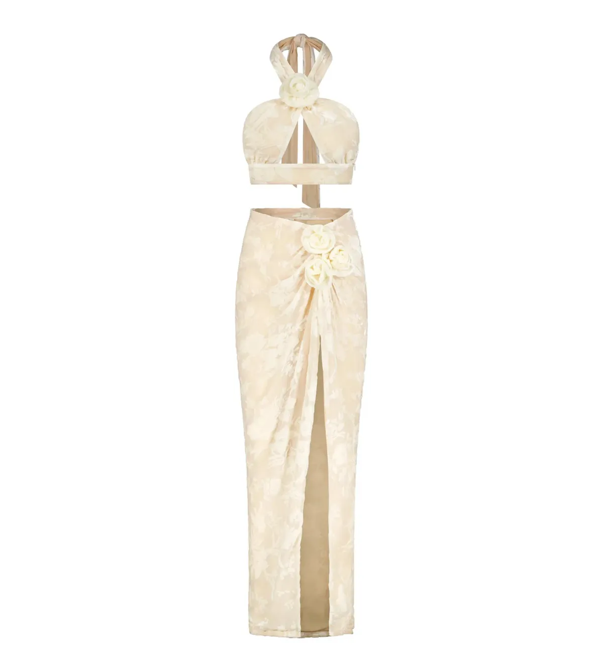 Alamour the Label Celestina Set Cream Size XS/AU 6 - Image 6