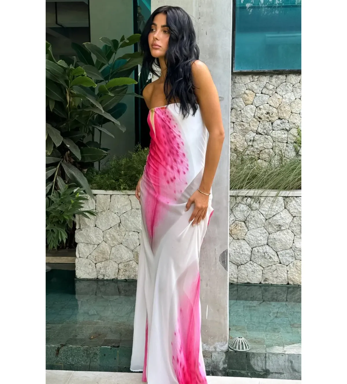 HNTR the Label Alessia Maxi Dress Lillie Size AU 8 - Image 2